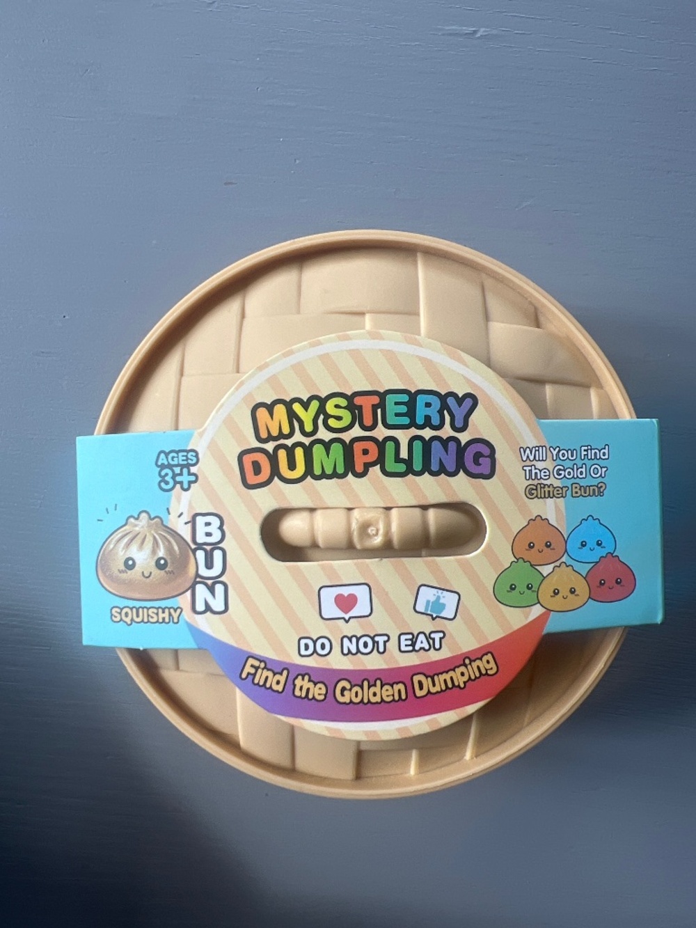 *official* Mystery GLITTER Dumpling RARE - Squishy Bun AUTHENTIC